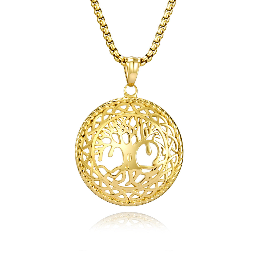 Cutout Tree of Life Necklace