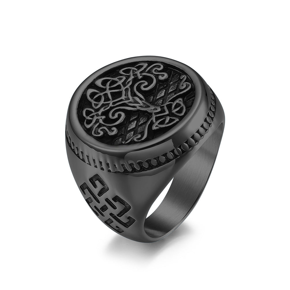 Celtic Knot Tree of Life Ring