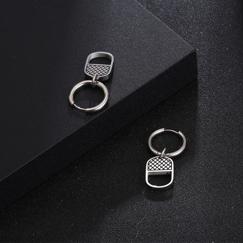 Geometric Square Earrings