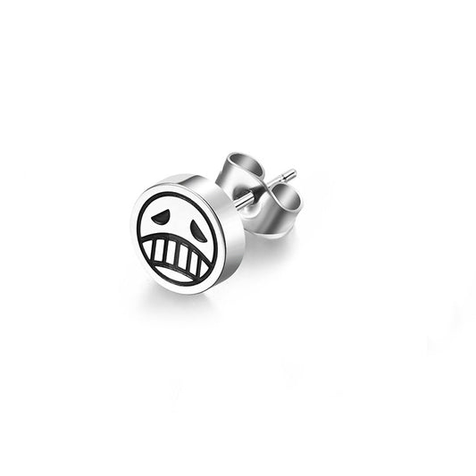 Crying or Smiley Face Earring