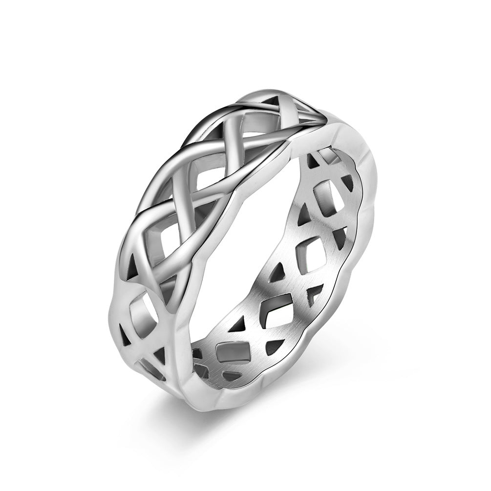 Celtic Knot Wrap Openwork Ring