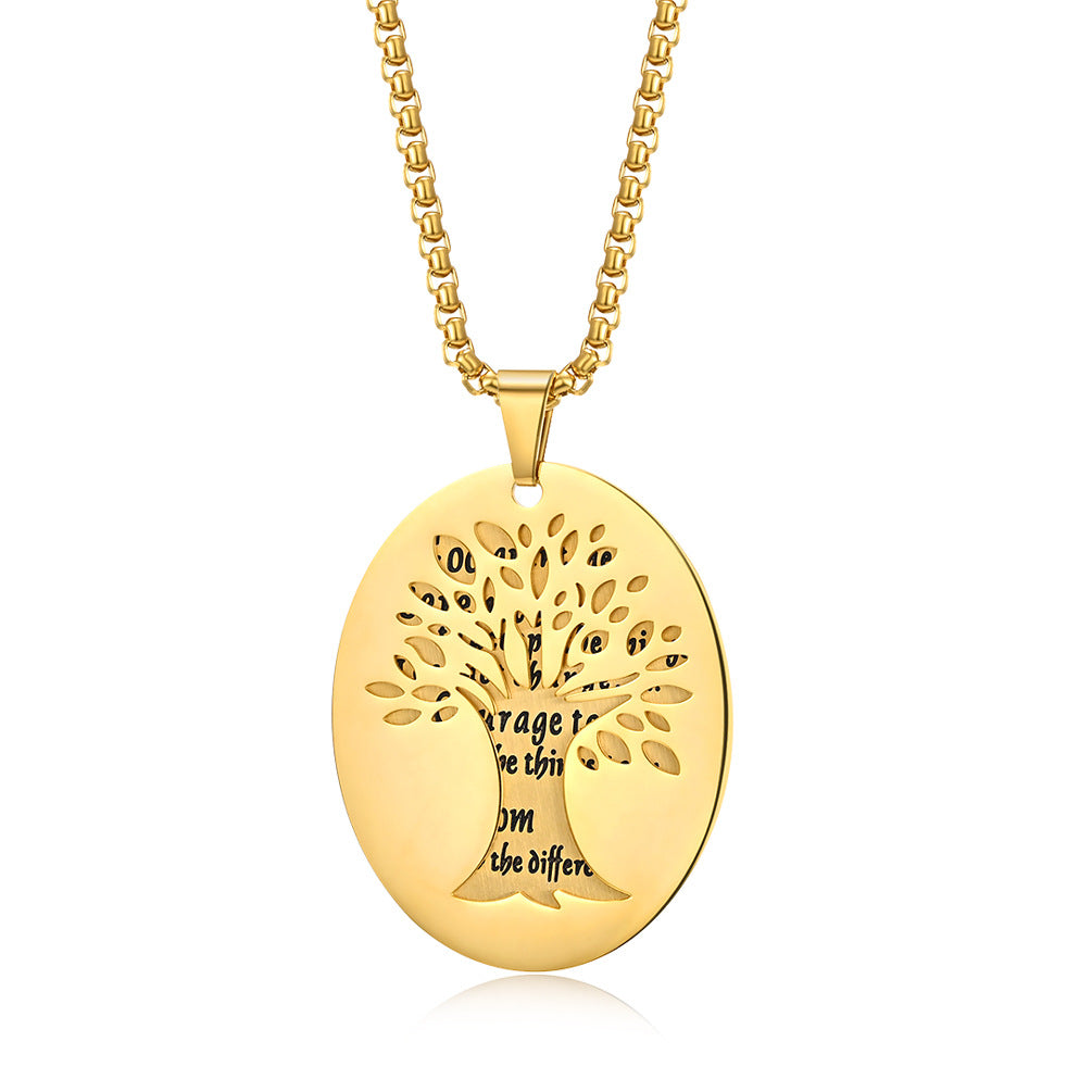 Tree of Life Prayer Pendant