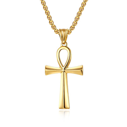 Simple Ankh Cross Pendant