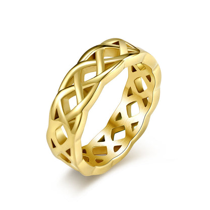 Celtic Knot Wrap Openwork Ring GiftBB.com