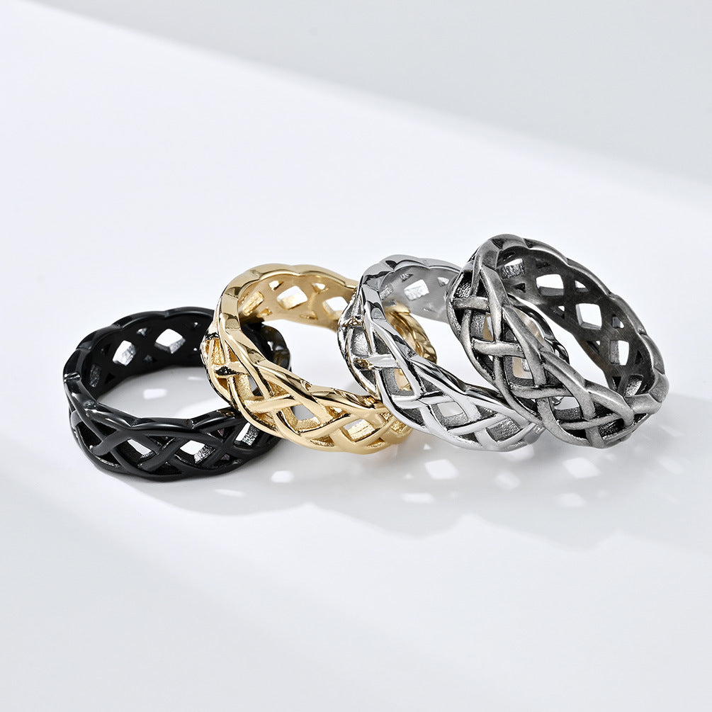 Celtic Knot Wrap Openwork Ring GiftBB.com