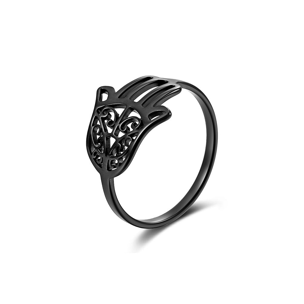 Evil Protection Hand of Hamsa Ring GiffBB.com