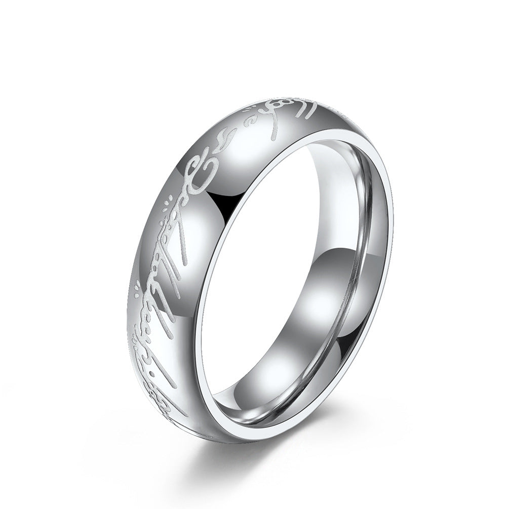 Luminous Mageweave Engraved Lord Ring GiftBB.com