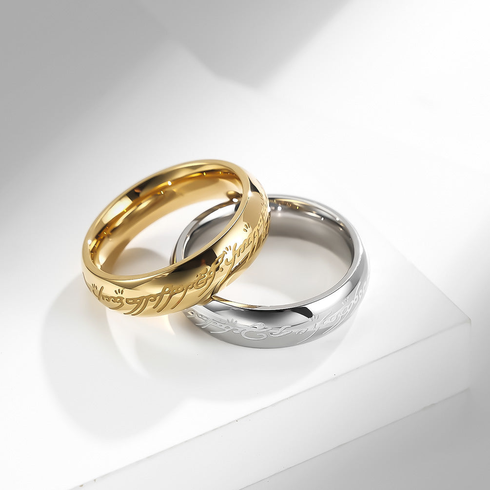 Luminous Mageweave Engraved Lord Ring GiftBB.com