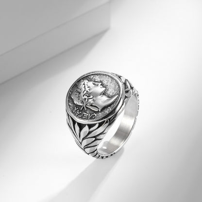 Roman Empire Julius Caesar Signet Ring GiftBB.com