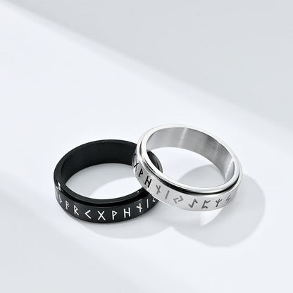 Viking Rune Compass Spinner Ring (2) | Shop on GiftBB.com