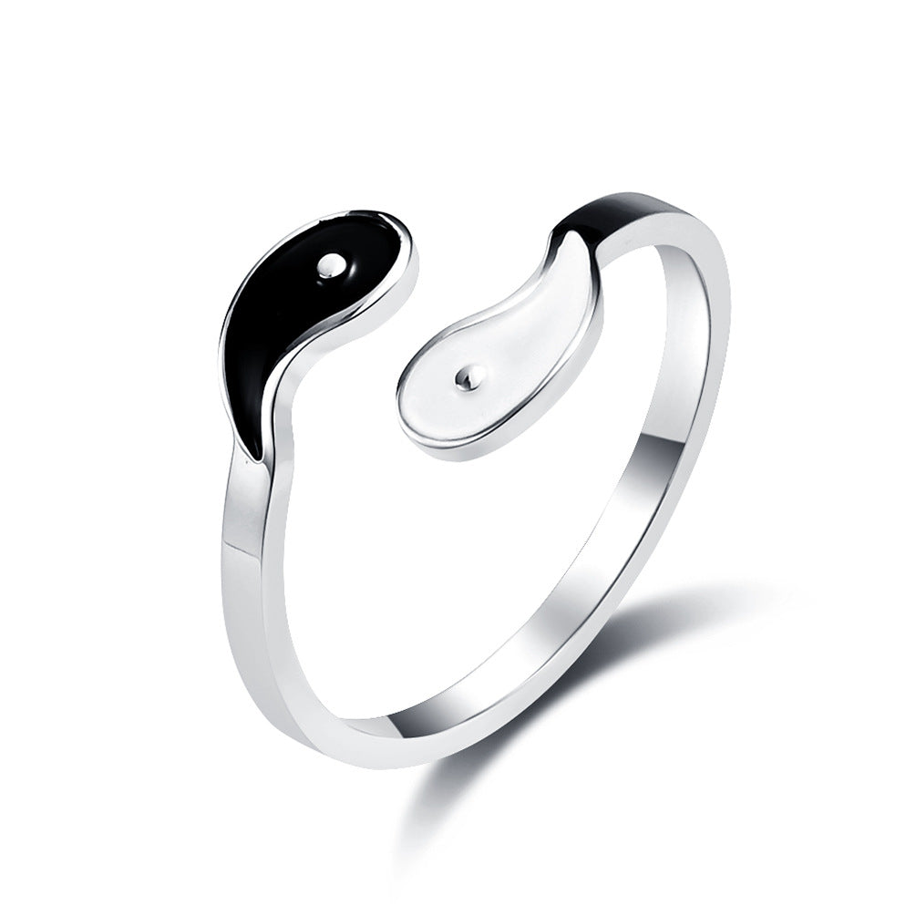 Yin Yang Tai Chi Open Ring_1 GiftBB.com