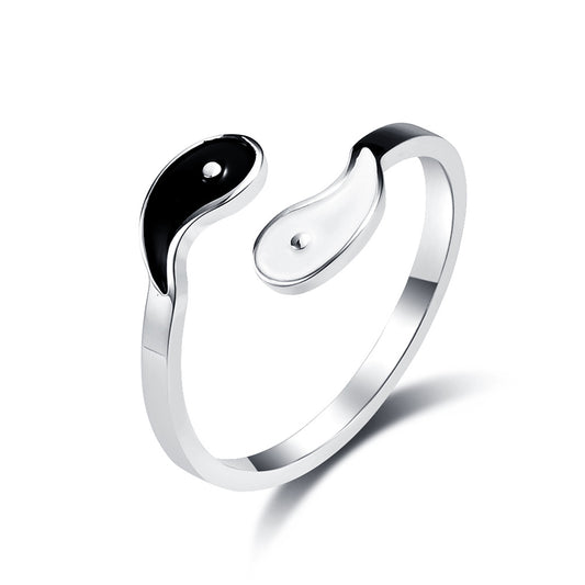 Yin Yang Tai Chi Open Ring_1 GiftBB.com