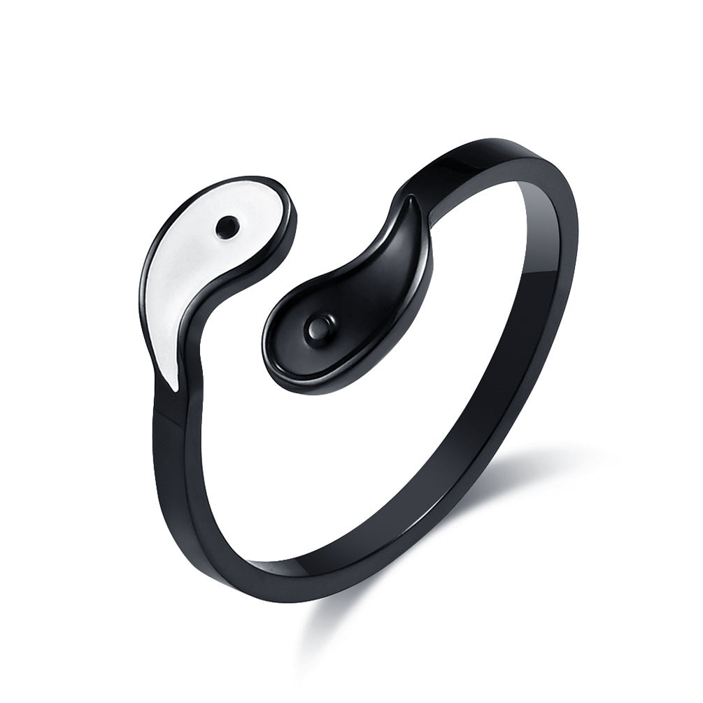 Yin Yang Tai Chi Open Ring_3 GiftBB.com