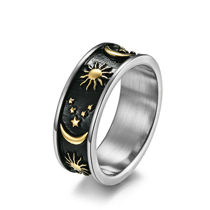 Sun Moon Stars Ring