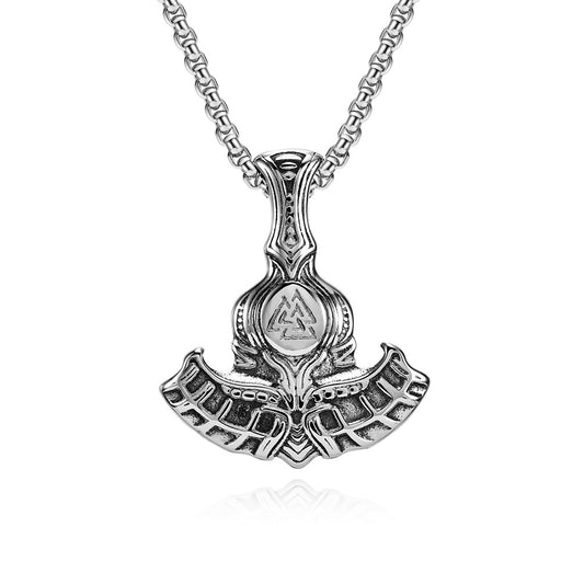 Viking Odin Axe Necklace