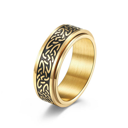 Celtic Knot Spinner Ring