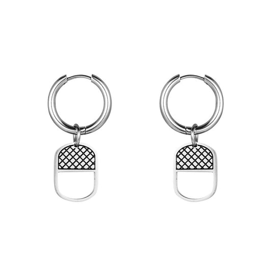 Geometric Square Earrings