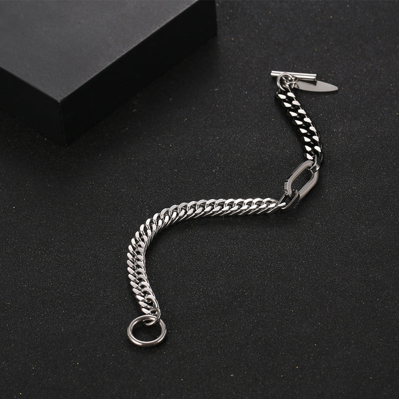 Simple Titanium Steel Bracelet