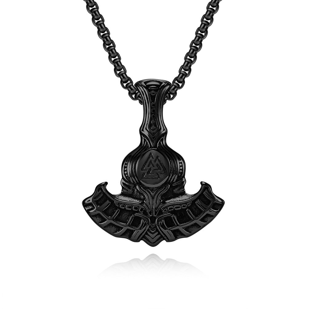 Viking Odin Axe Necklace