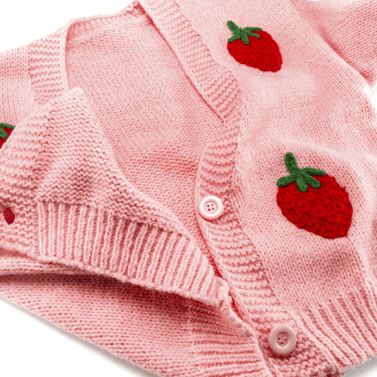 Soft Strawberry Cardigan GiftBB.com